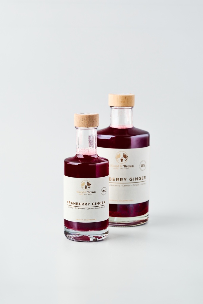 ORGANIC CRANBERRY GINGER SHOT 500ml 