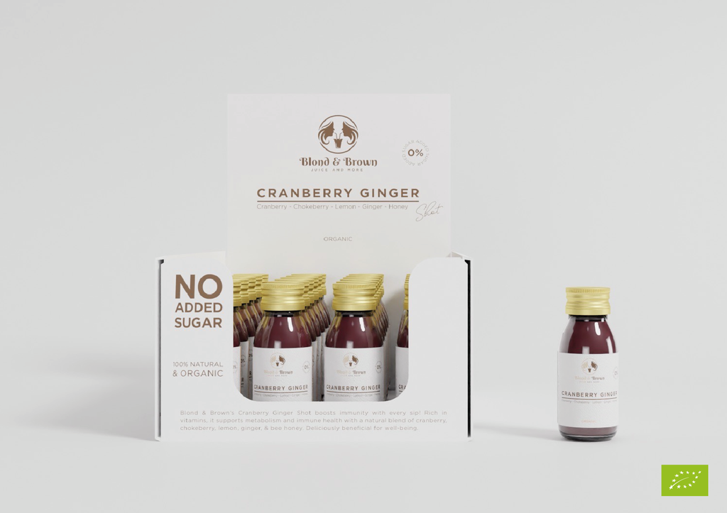 ORGANIC CRANBERRY GINGER SHOT (24pcs)