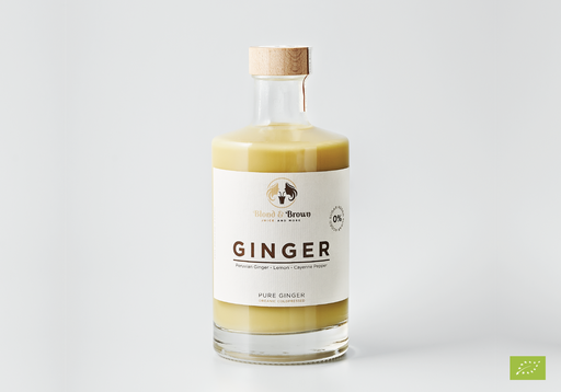 [JU-GIN-500] PURE ORGANIC GINGER JUICE (500ml)