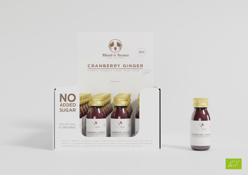 [JU-CBG-60] ORGANIC CRANBERRY GINGER SHOT (24pcs)